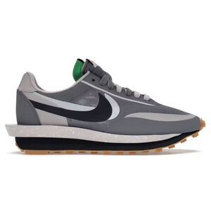 NIKE LD Waffle "Sacai CLOT Kiss Of Death 2 Cool Grey" Running Shoes Size 10.5